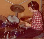 Kevin Hart on drums c. 1976