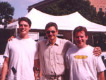 Mark Urness, Bob Washut, Kevin Hart at Iowa City Jazz Festival 1999